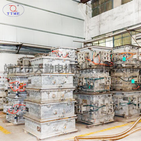 電機(jī)消失模現(xiàn)場